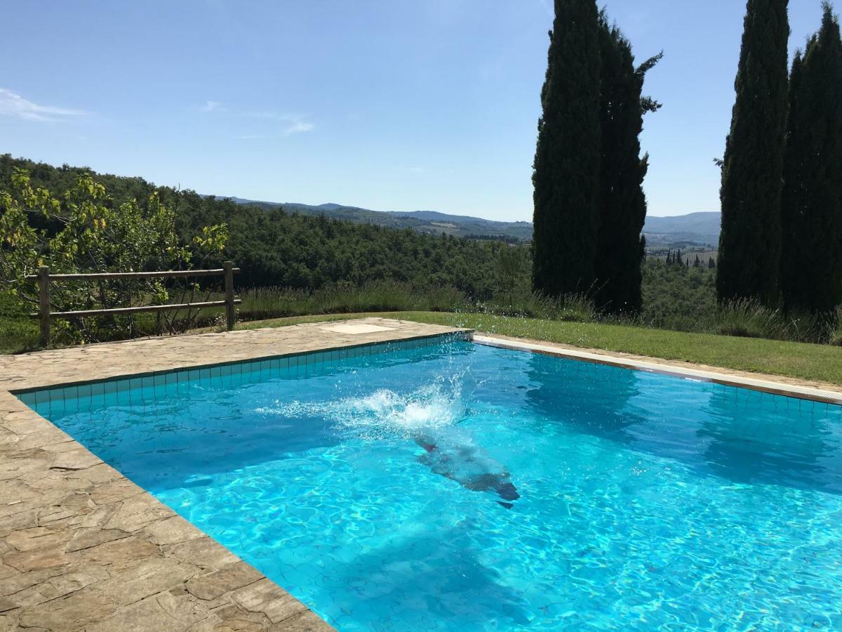 Poggio Al Sole Villa Badia A Passigano Exterior photo